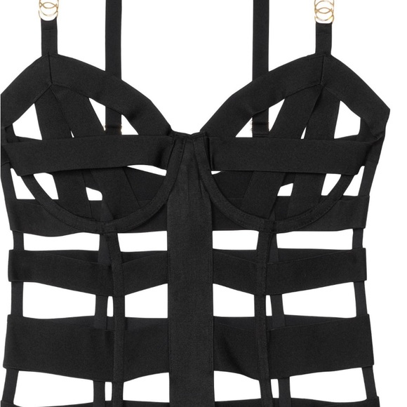 Victoria secrets bondage corset in black. Size SP - Picture 4 of 6